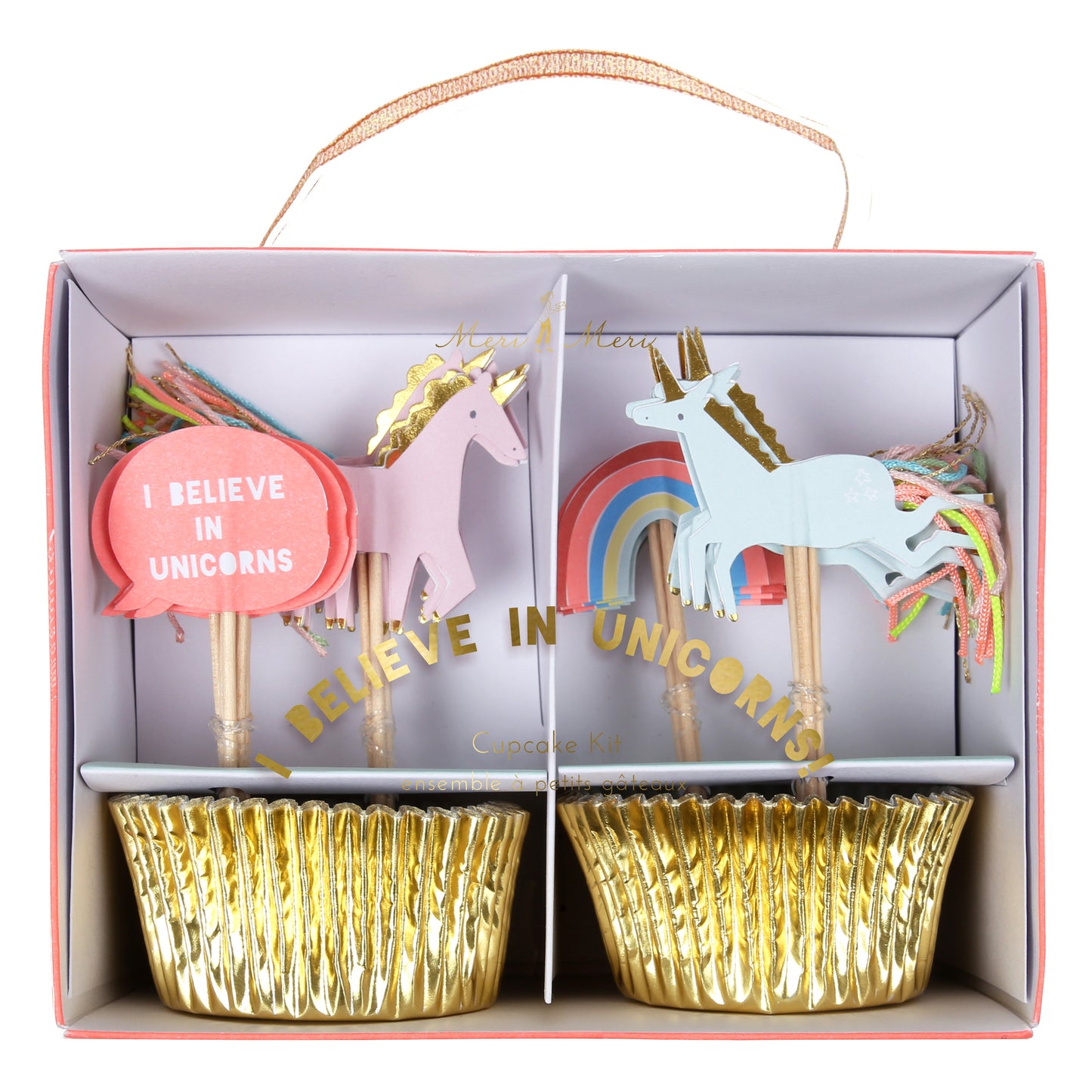Einhorn Muffin Set