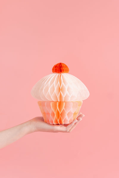 Muffin Waben/Seidenpapier Deko