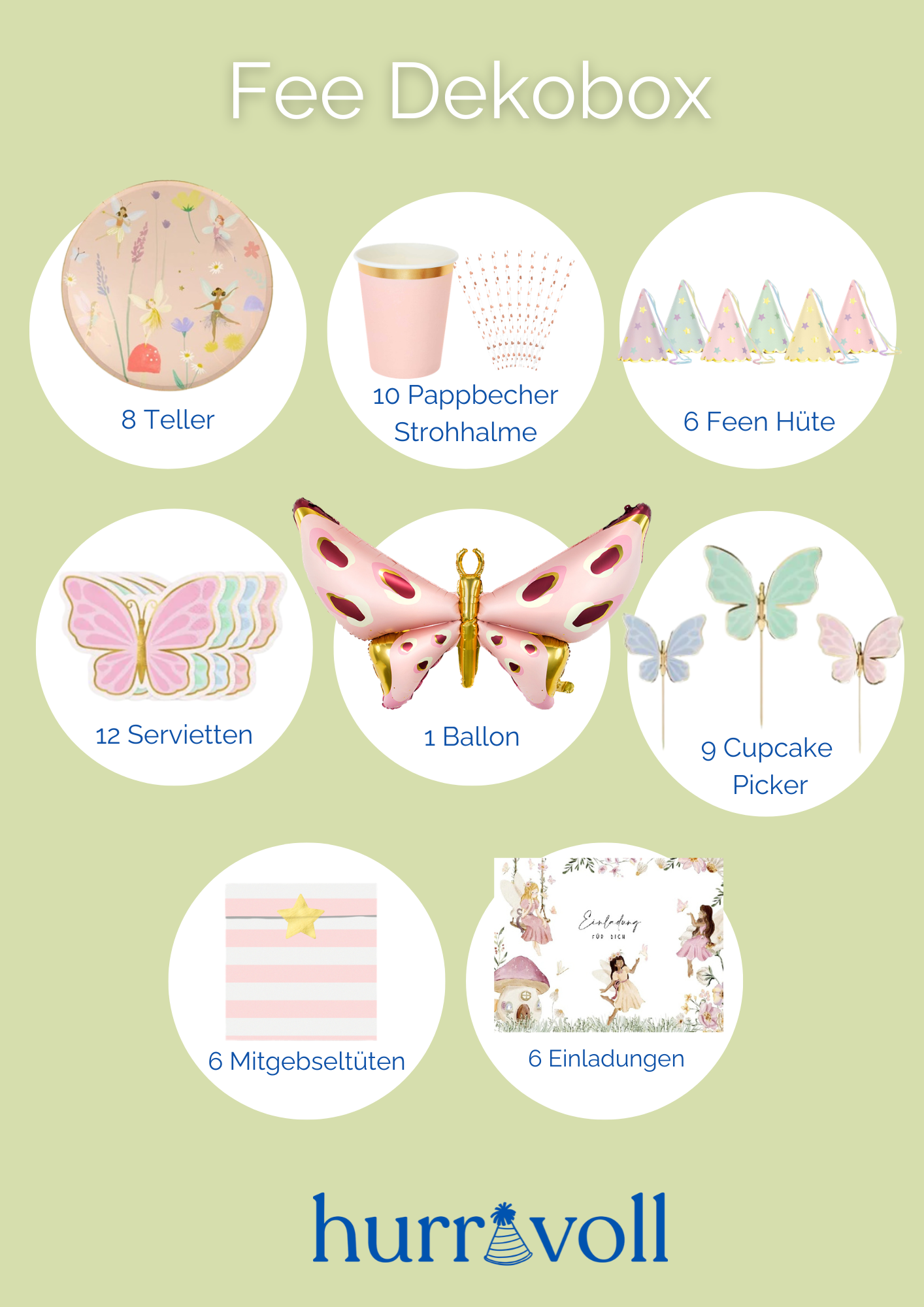 Fee Kindergeburtstag (Dekobox)