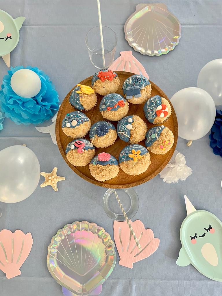 Kindergeburtstag Partydekoration zur Meerjungfrauenparty von Hurravoll
