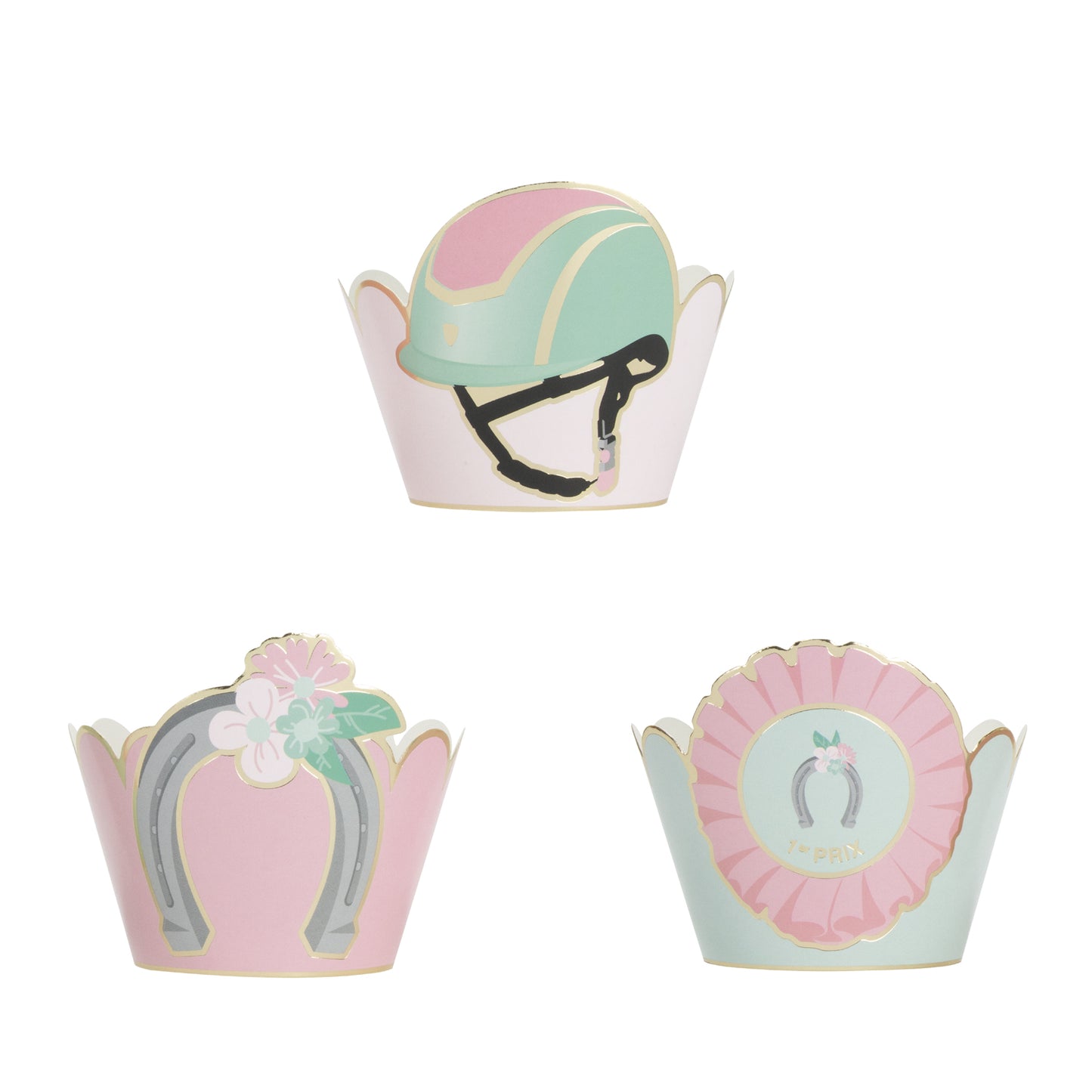 Pferde Cupcake Wrapper