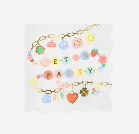 Besties Charms Party Servietten (16 Stück)