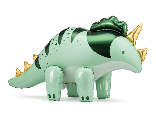 Folienballon Dino Triceratops (stehend)