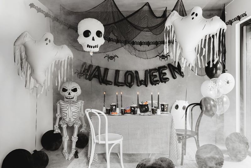Folienballon Gespenst Halloween weiß