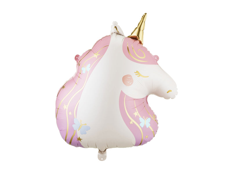 Einhorn Folien-Ballon rosa