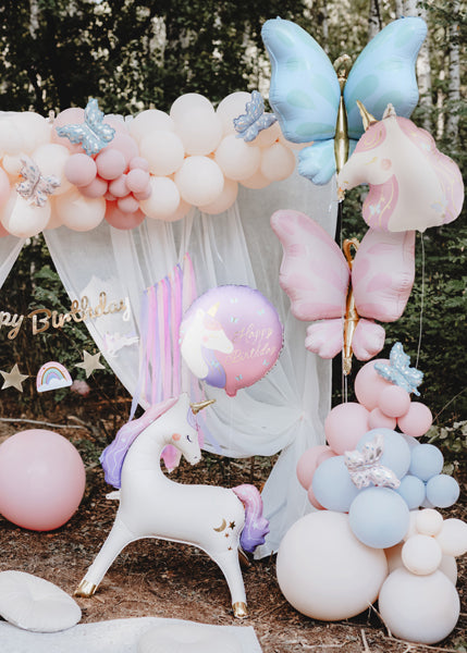 Einhorn Folienballon XXL (stehend)