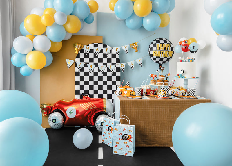 Autorennen Pokal Party Girlande