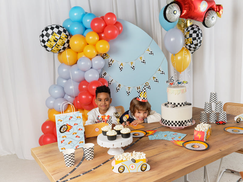 Autorennen Pokal Party Girlande