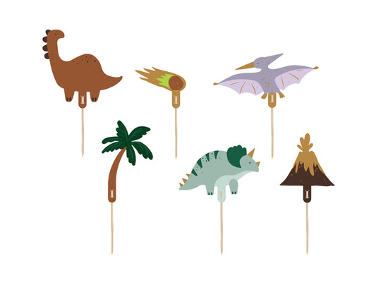 Dinosaurier Kuchentopper Set