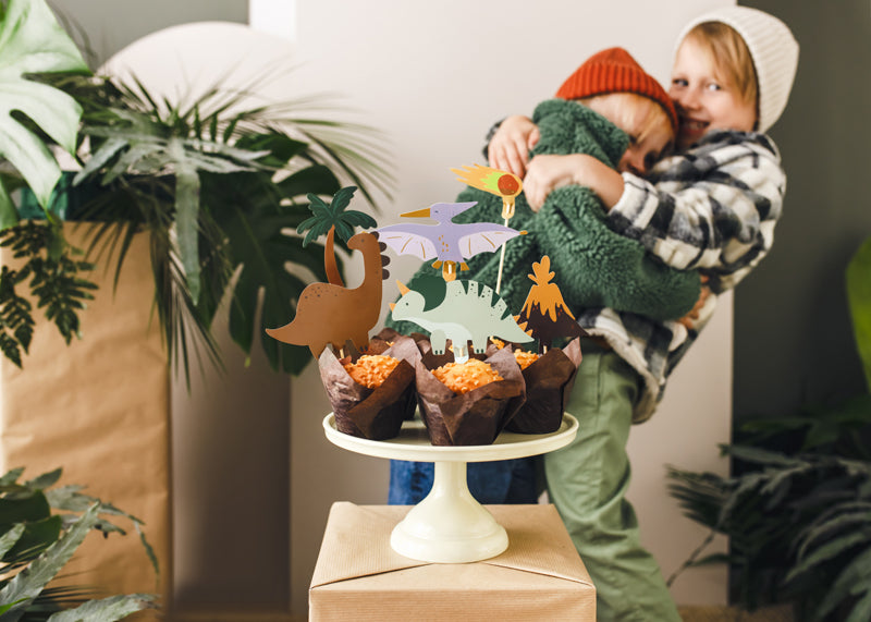 Dinosaurier Kuchentopper Set