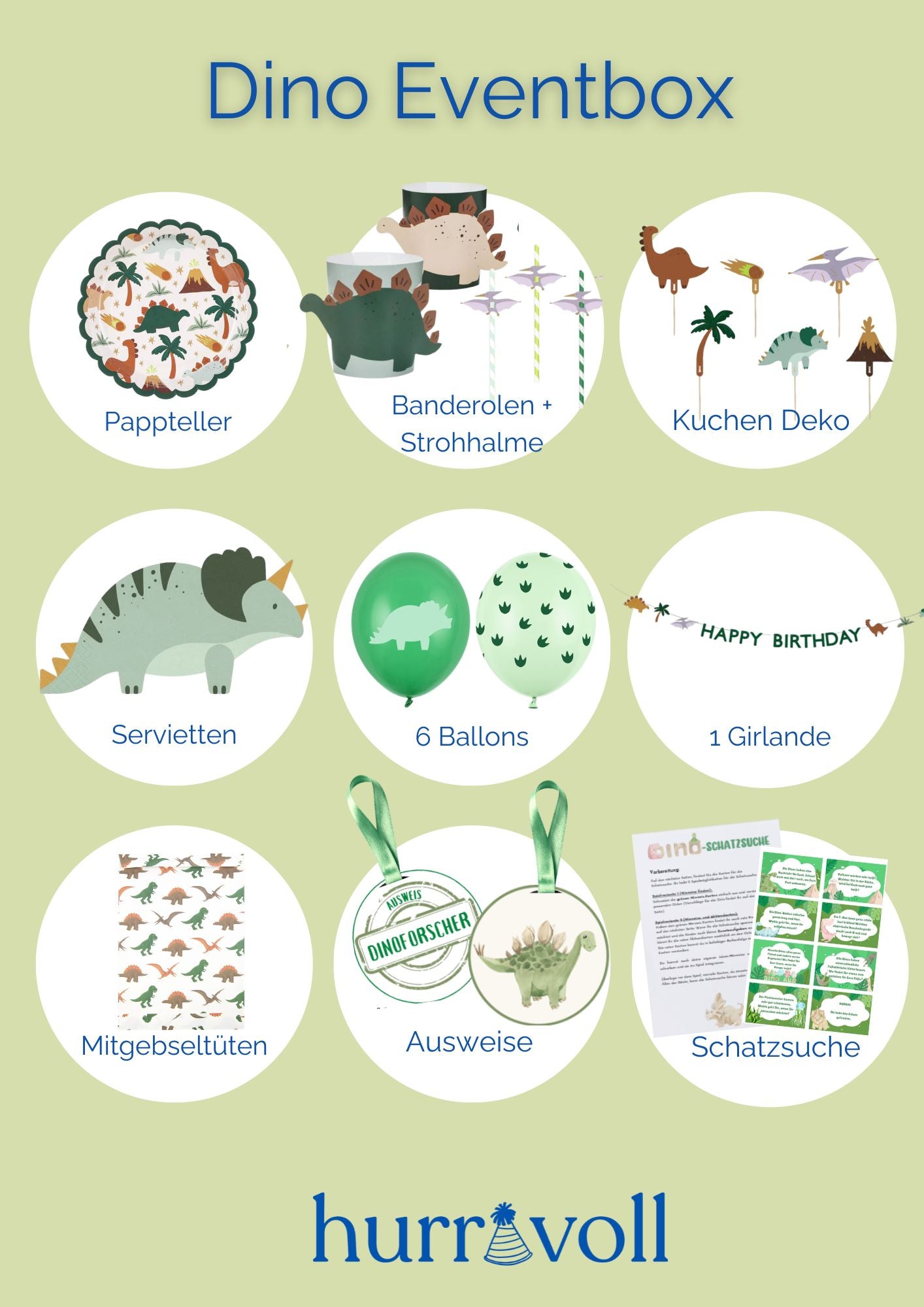 Dino Kindergeburtstag (Eventbox)