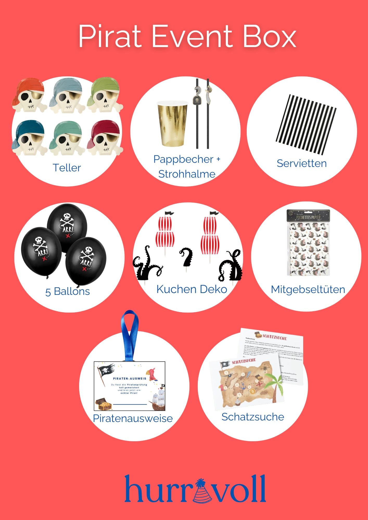 Piraten Kindergeburtstag (Eventbox)