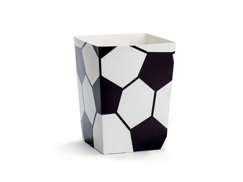 Fußball Popcorn / Snack Tüten (6 Stück)