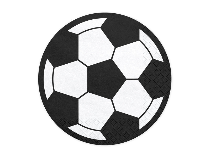 Fußball Servietten Ball (20 Stück)