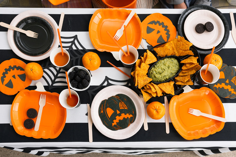 Halloween Servietten Gruselige Kürbisse (20 Stück)