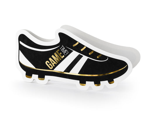 Fußball Einladungskarten / Fußballschuh Design (6 Einladungen mit Umschlägen)