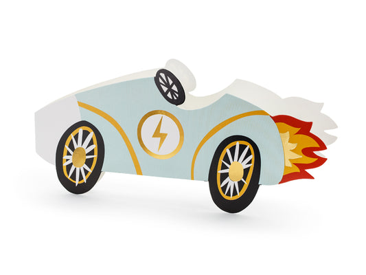 Rennauto Einladungskarten (6 Einladungen)