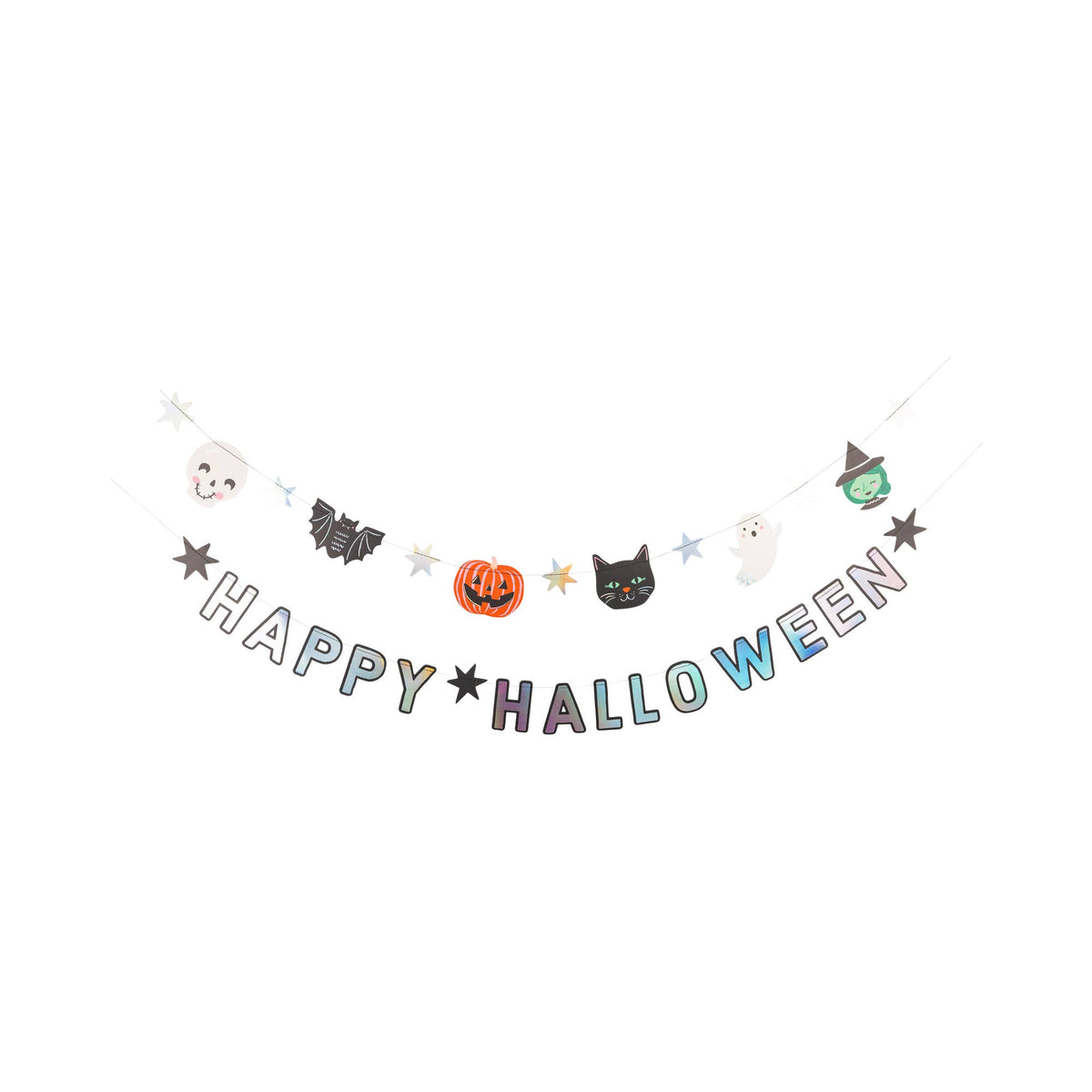 Happy Halloween Girlande / Halloween Motiv Girlande