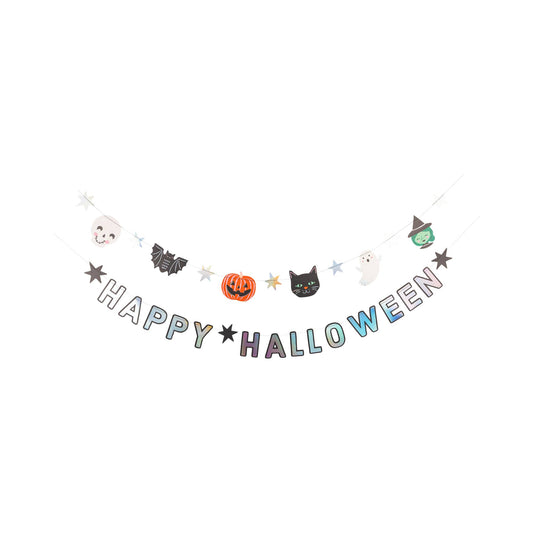 Happy Halloween Girlande / Halloween Motiv Girlande